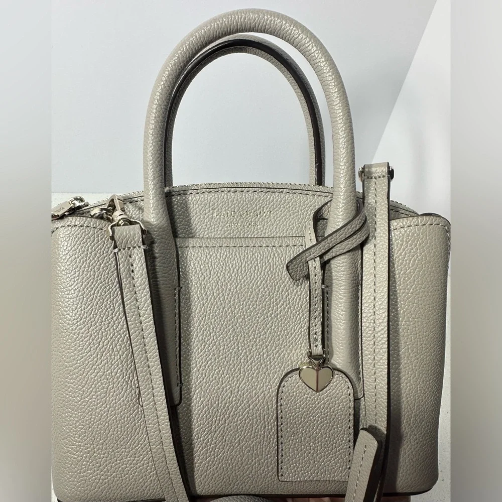 Kate Spade New York Margaux mini satchel in refined grain leather. NWOT